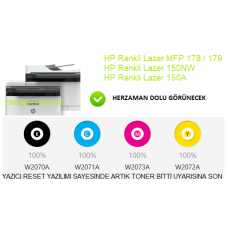 HP Color Laser 178NW reset Yazılımı sonsuz